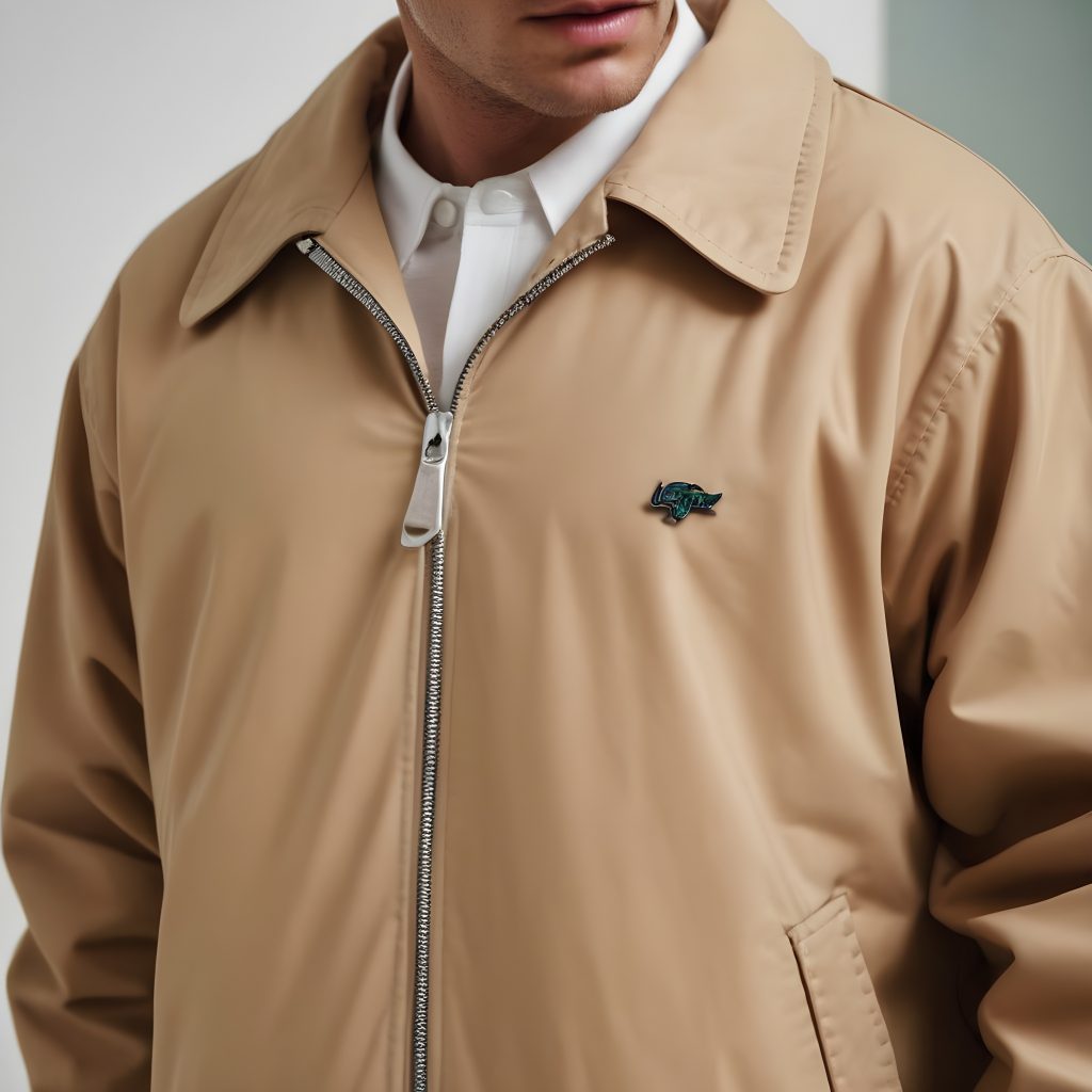 Shower Resistant Check Lining Harrington Jacket